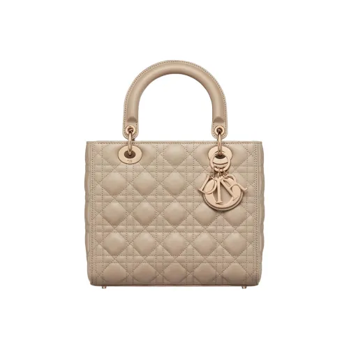 DIOR Lady Dior Sheepskin Сумка Lady Dior Сумка Medium Женская Natural