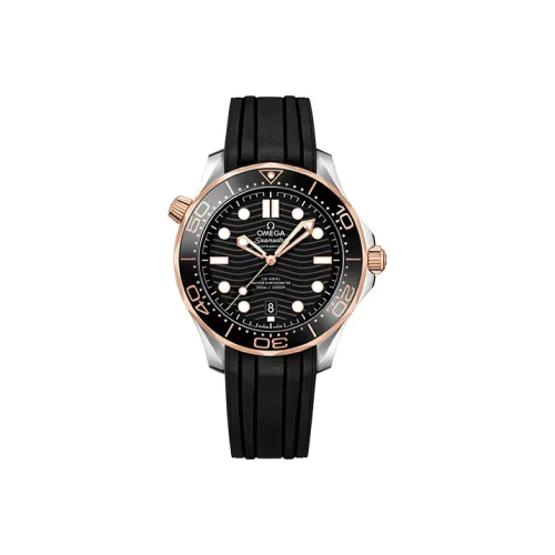 OMEGA Автоматический Механический Часы для Плавания Seahorse Series 300m 42 мм Черные
