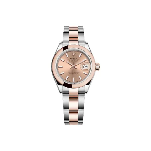 ROLEX Автоматический Механический Movement Женские Women's Apparel Log Series Часы Золотой