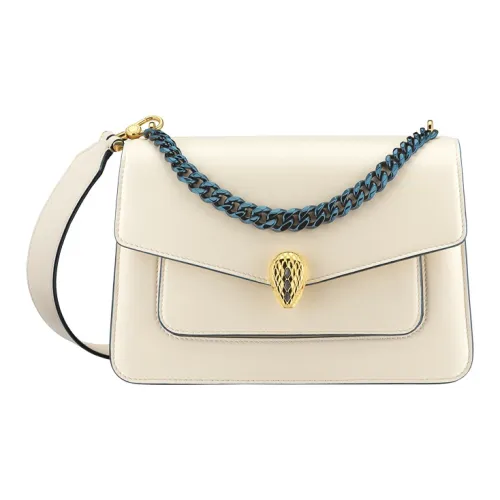 BVLGARI Serpenti Forever Series Сумка из овечьей кожи сумка через плечо маленькая сумка через плечо женская сливочный опал белый