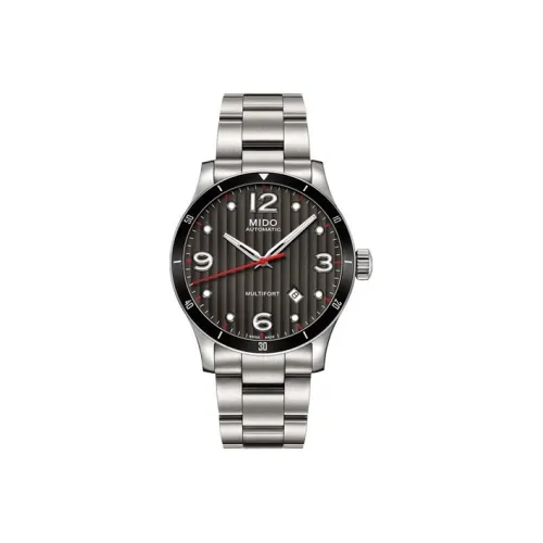 Mido Helm Коллекция Автоматический Механический Механизм Мужские Часы Часы 42 мм Серый Циферблат Корпус из Нержавеющей Стали