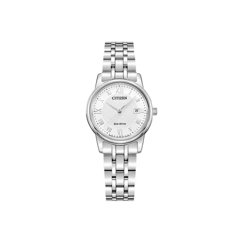 CITIZEN Солнечный Movement Женские Экология Drive Collection Часы 27,6мм*27,6мм*7,6мм Белый