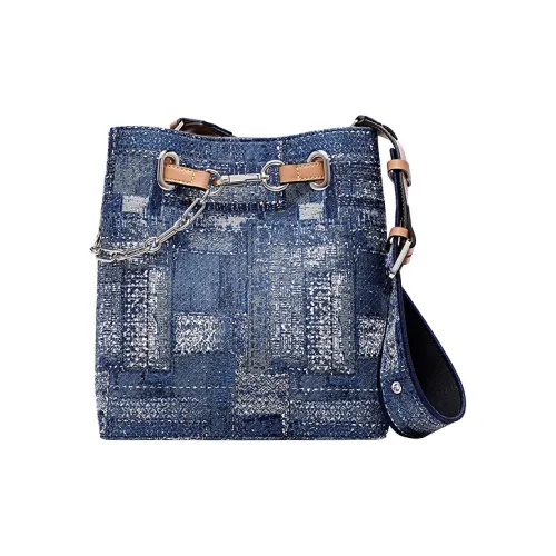 FION Сумки через плечо Темно-синий/Верблюжий Женские