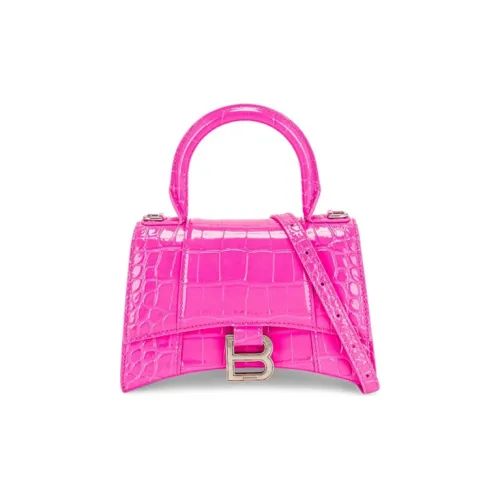 Balenciaga Кожа Сумка Сумка через плечо Сумка через плечо Мини Женская Неоново-розовая