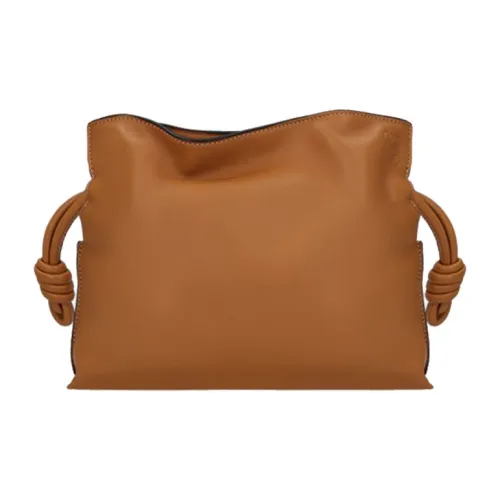 LOEWE Flamenco Овечья кожа Клатч Мини Женский Светлый Умбра