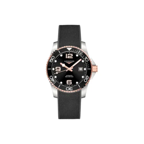 LONGINES Автоматический Механический Механизм Мужские Часы Comcast Diving Collection 41 мм Черные