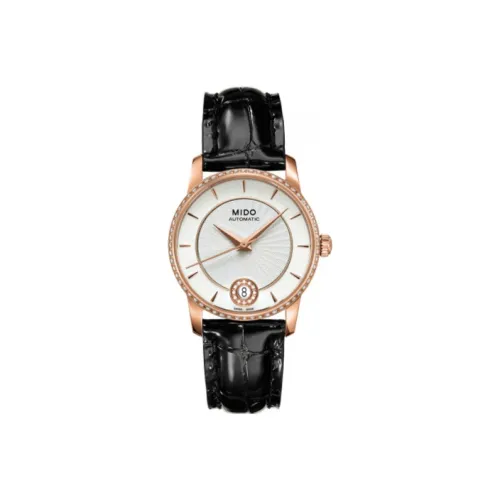 MIDO Автоматический Механический Movement Женские Baroncelli Часы Белый