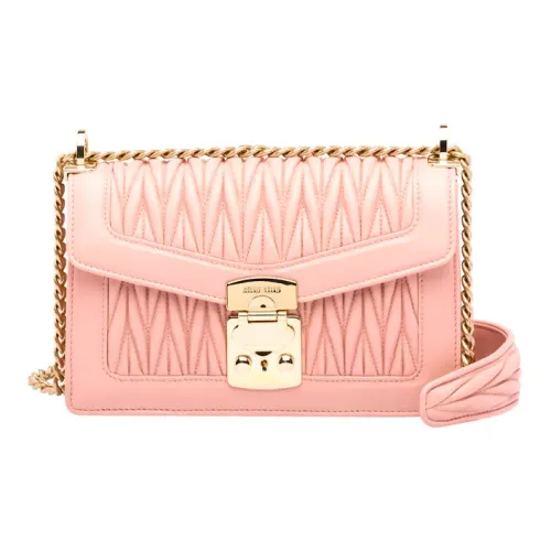 MIU MIU Confidential Кожа Конверт Сумка Сумка через плечо Сумка на плечо Женская Розовая