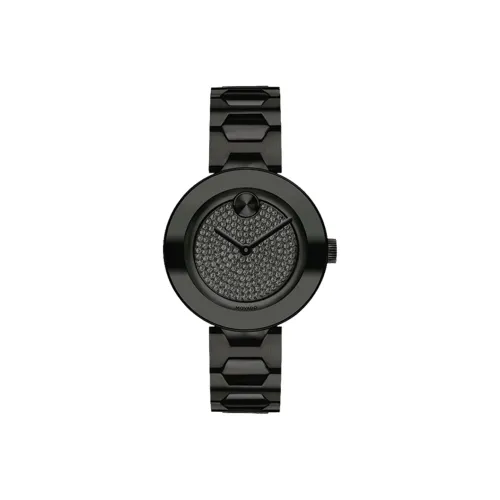 MOVADO BOLD Кварцевый механизм Женские часы 32 мм Черный циферблат Корпус из нержавеющей стали Ремешок из нержавеющей стали 3600576