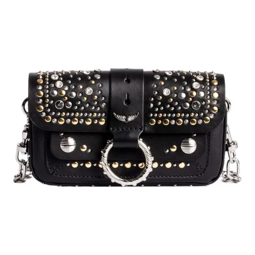 Zadig Voltaire Кожа Сумка через плечо Женская Черная