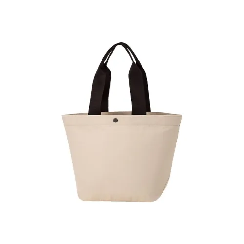 UNIQLO Нейлоновая сумка унисекс бежевого цвета