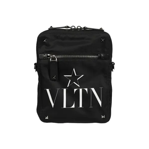 Valentino Нейлоновая сумка через плечо сумка на плечо мужская черная