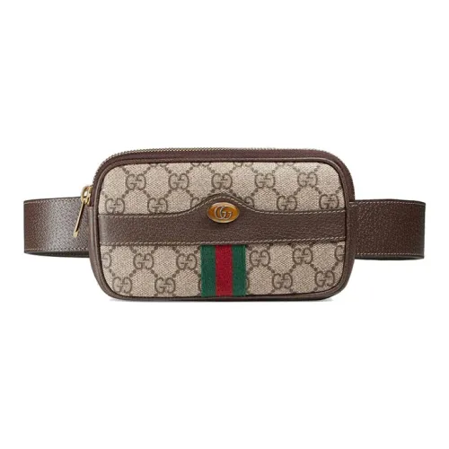 GUCCI Ophidia Холст и Кожа Горизонтальный Крест Чехол для телефона Сумка через плечо Слинг-сумка Сумка на пояс