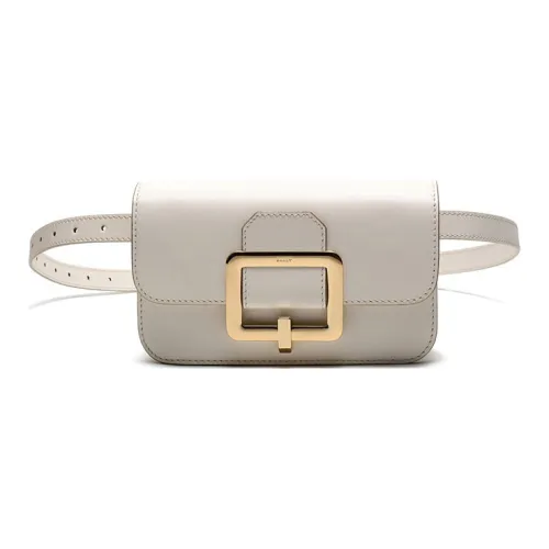 BALLY Кожа Сумка через плечо Бананка Мини Женская Белая