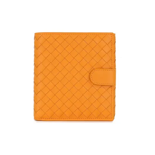 Bottega Veneta Кожа Кошелек Мужской Оранжевый