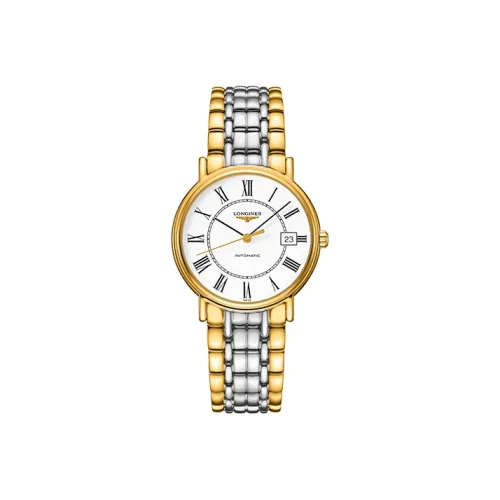 Longines Fashion Collection Автоматический Механический Механизм Мужские Часы Белый Циферблат