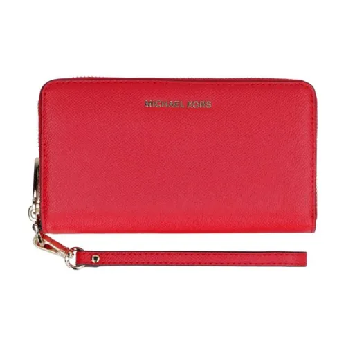 MICHAEL KORS MICHAEL KORS Luggage Collection Коровья кожа Кошелек Женские Красный