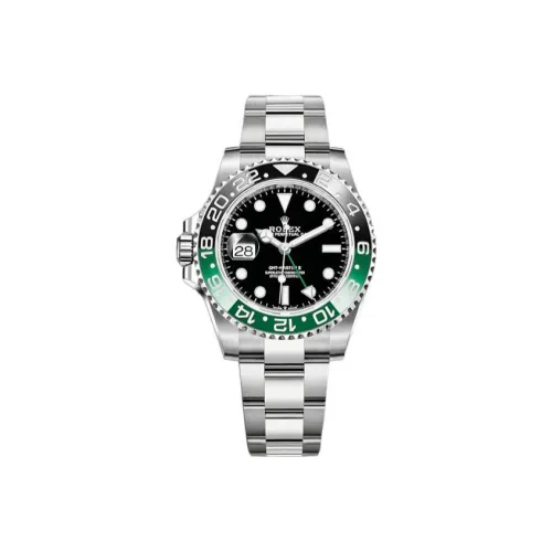 Rolex Автоматический Механический Механизм Мужские Часы Greenwich Type II 40 мм Черные