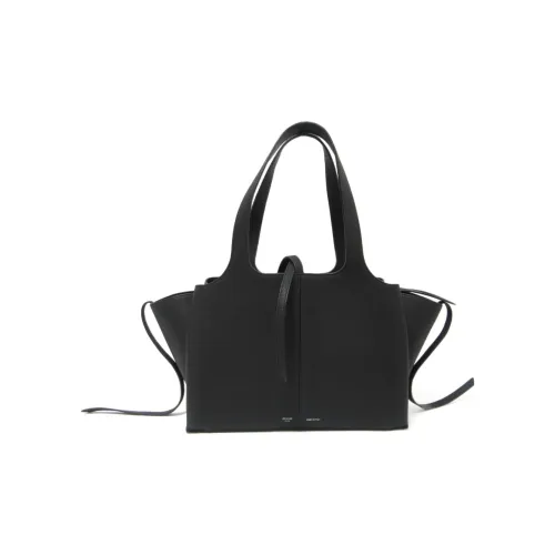 CELINE Коровья кожа Одно плечо Сумка Маленькая Женская Черная