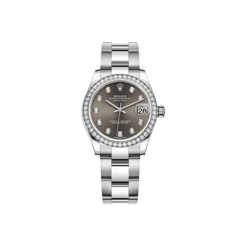 ROLEX Log Series Автоматический Механический Механизм Женские Часы 31 мм Серый Циферблат Оистерстил Корпус Оистерстил Ремешок