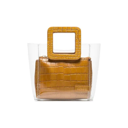 Staud Коровья кожа Тоут Мини Женские Карамель