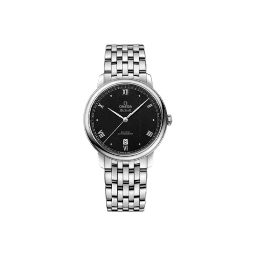 OMEGA Автоматический Механический Часы Мужские Elegant Saucer Series 39,5 мм Черные