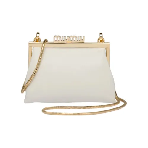 MIU MIU Овчина Сумка через плечо Женская Белая