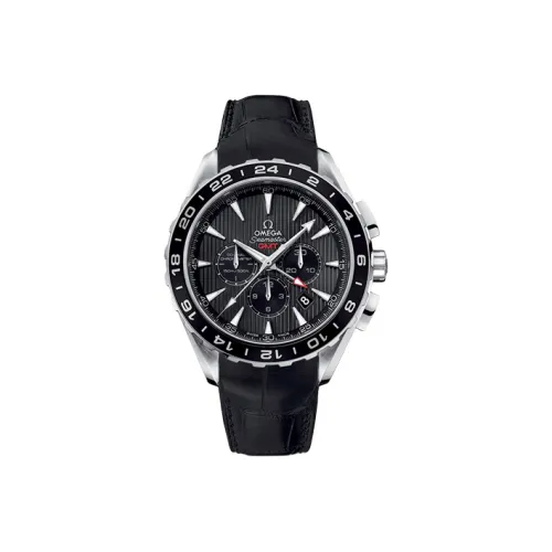 OMEGA AQUA TERRA 150 метров Автоматический Механический Механизм Мужские Часы Часы 44 мм Черный Циферблат