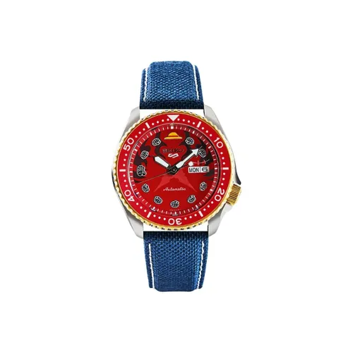 SEIKO Механический механизм Мужские часы 42,5мм*13,4мм Красный