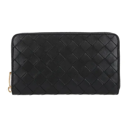 Bottega Veneta Кожа Клатч Кошелек Женские Черный