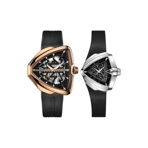 HAMILTON Автоматический механический механизм Унисекс Часы 42,5мм*44,6мм*12,33мм Скелет