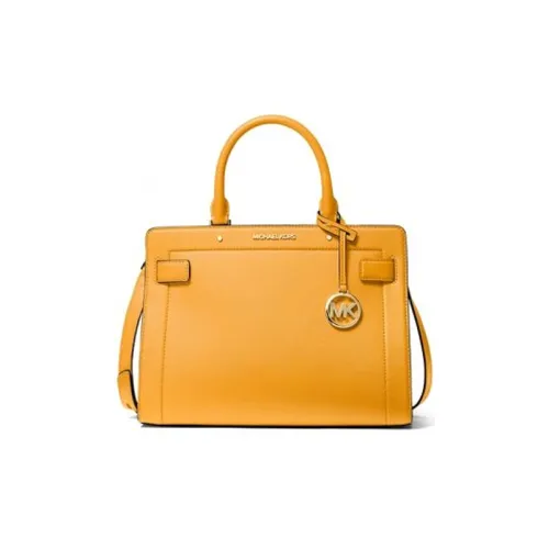 MICHAEL KORS MICHAEL KORS Luggage Collection Кожа Сумка через плечо Сумка Средний Женская Желтая
