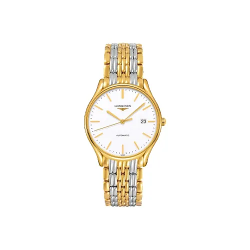 LONGINES Автоматический Механический Механизм Мужские Часы Lvya Collection 38,5 мм Белые