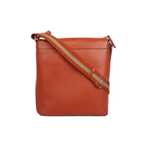 BALLY Сумка через плечо из натуральной кожи Мужская Оранжевая