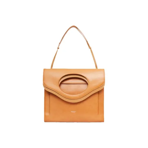 Burberry Карманная сумка кожа тоут сумка сумка для покупок портативная сумка через плечо женская светло-оранжевый