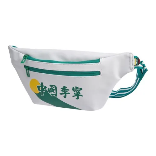 LINING Полиуретан Синтетическая кожа Бананка Унисекс Белый