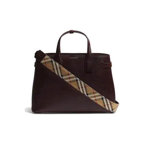 Burberry GRAIN LEATHER Сумка через плечо Сумка Женская Темно-красная