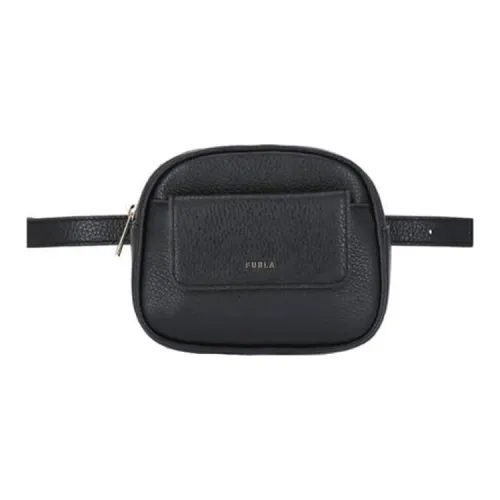 Furla Кожа Бананка Стандартная Мужская Черная