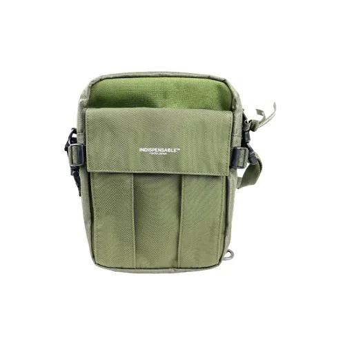 Indispensable Полиэстер Сумка через плечо Стандартная Унисекс Армейский зеленый