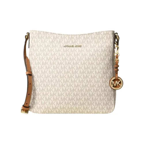 MICHAEL KORS Jet Set PVC Курьерская сумка Сумка на плечо Женская Ванильный белый