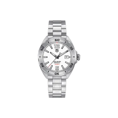 TAG HEUER Автоматический Механический Механизм Мужские Часы F1 Collection 41 мм Белые