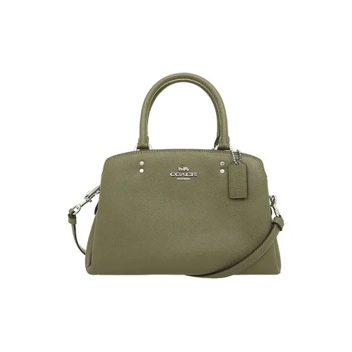 COACH Lillie Кожа Сумка Средний Женские Озеро Аква-зеленый