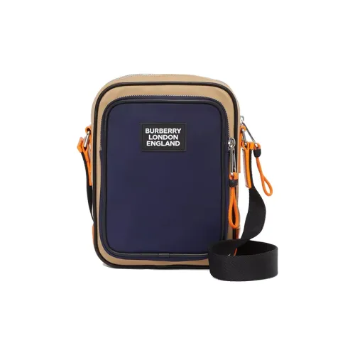 Burberry Полиуретан Сумка через плечо Стандартная Мужская Морской синий
