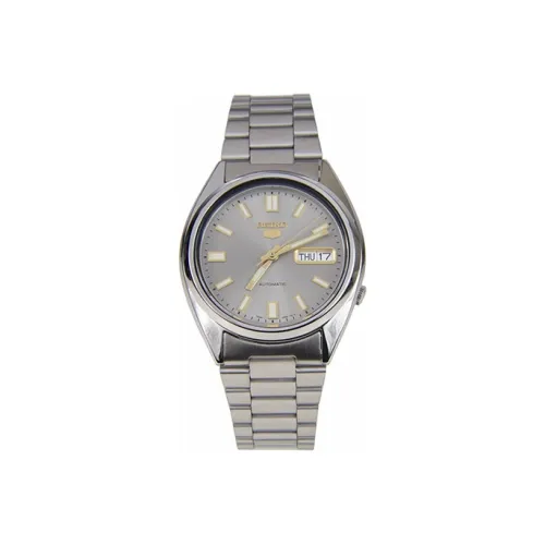SEIKO Автоматический Механический Часы Мужской Серия 5 38,5 мм Серый