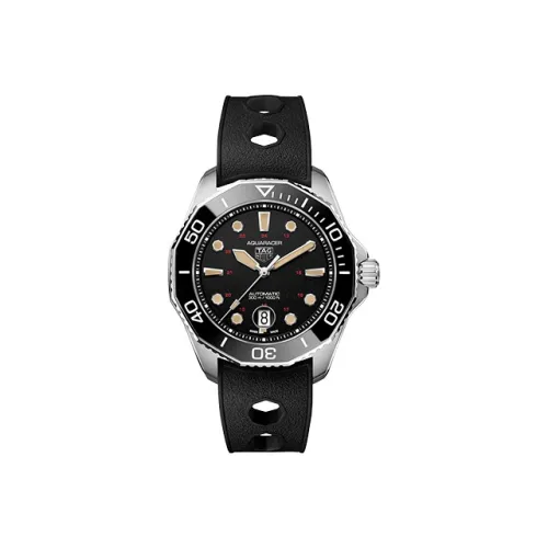 TAG HEUER Автоматический Механический Механизм Мужские Часы из Коллекции Aquaracer 43 мм Черные
