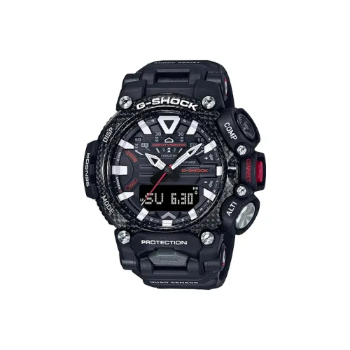 CASIO G SHOCK Collection Кварцевый механизм Смольный ремешок Часы Мужские Черный циферблат Gr B200 1A