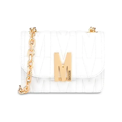 MOSCHINO Овчина Сумки через плечо Женские Белые