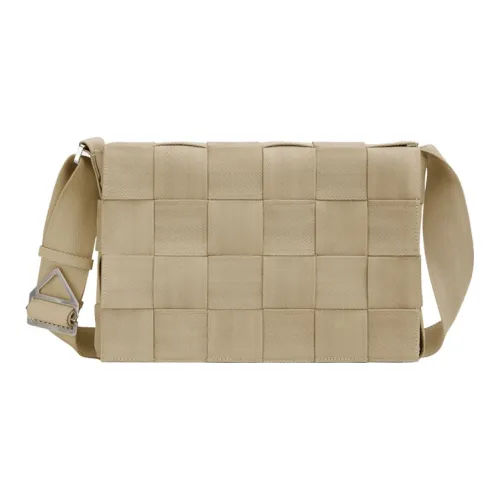 Bottega Veneta Сумка через плечо из ткани мужская цвет слоновая кость