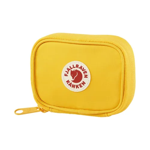 Fjallraven Kanken Хлопок Клатч Монета Кошелек Держатель для карт Мини Унисекс Желтый