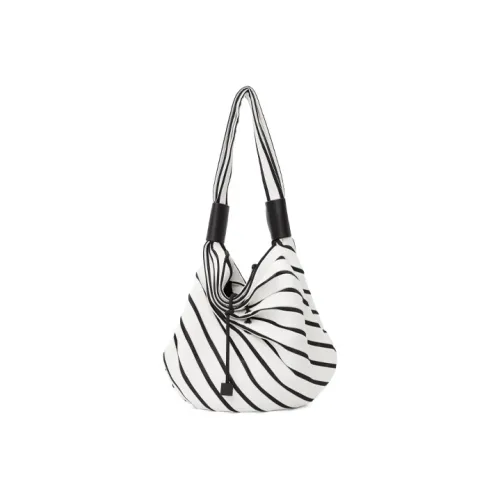 ISSEY MIYAKE Ткань Сумка для покупок Сумка на плечо Женская Белая